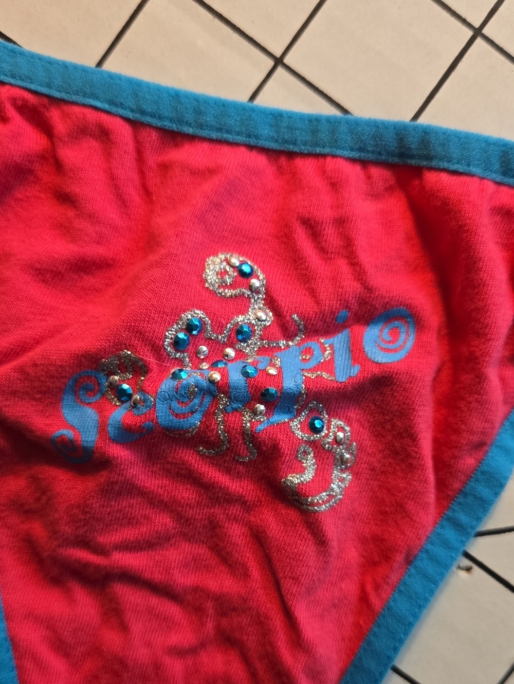 Vintage Scorpio Thong From Frederick's Of Hollywood: Z